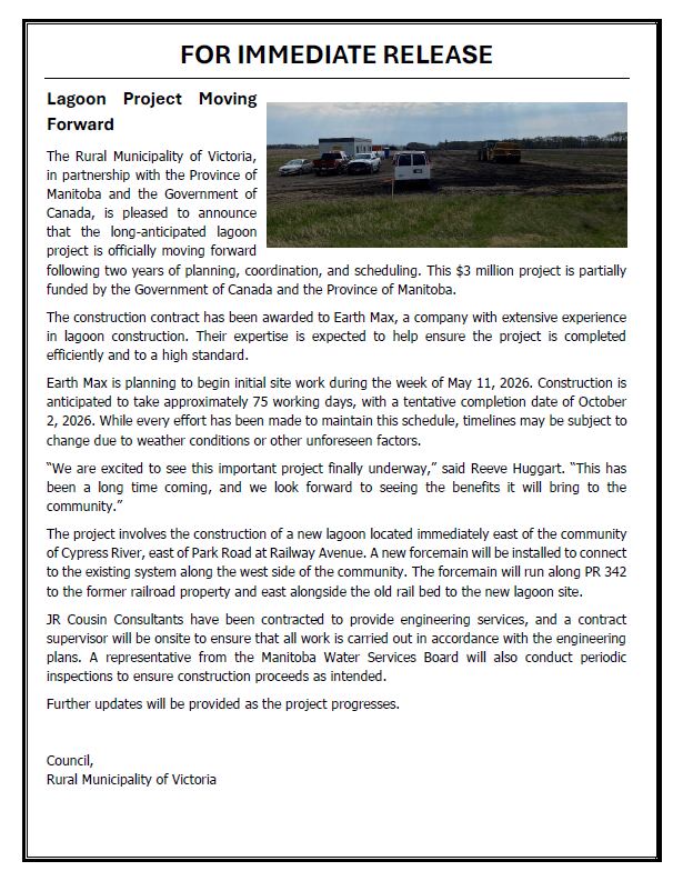 Cypress_Lagoon_-_News_Release